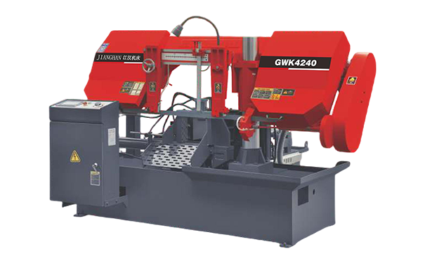 横栏镇GWK4240数控双柱卧式带锯床