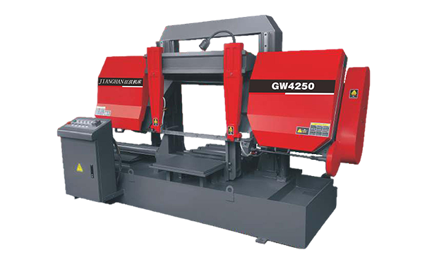 横栏镇GW4250双柱龙门卧式带锯床