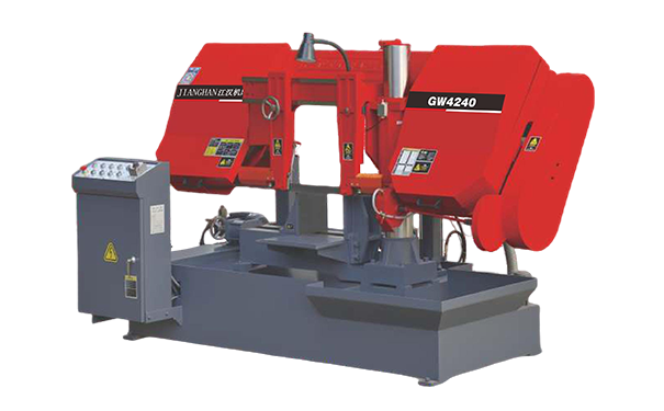 横栏镇GW4240双柱卧式带锯床