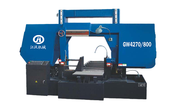 横栏镇GW4270/800双柱龙门卧式带锯床